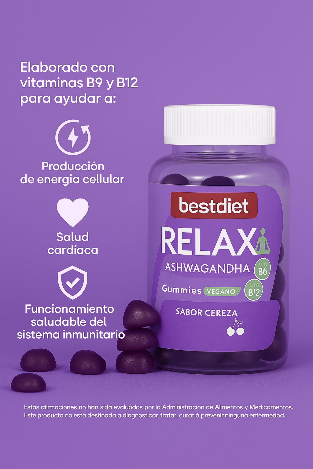 Gominolas Relajantes: El dulce hábito nocturno para descansar mejor y despertar renovado.