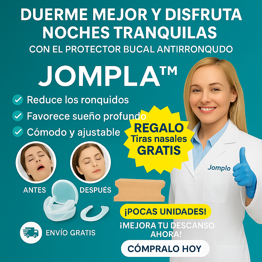 PROTECTOR BUCAL ANTIRRONQUIDOS + *REGALO*