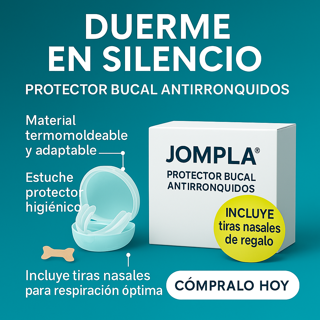 PROTECTOR BUCAL ANTIRRONQUIDOS + *REGALO*