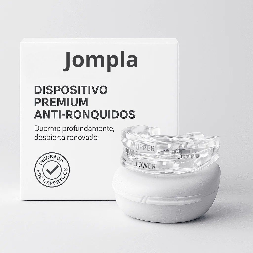 JOMPLA® La solución definitiva para acabar con los ronquidos