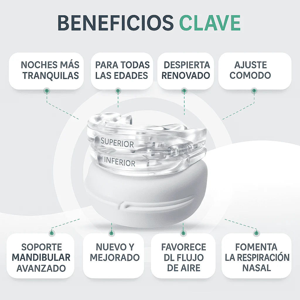 JOMPLA® La solución definitiva para acabar con los ronquidos