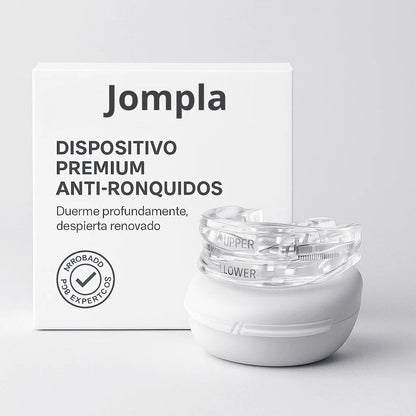 JOMPLA® La solución definitiva para acabar con los ronquidos