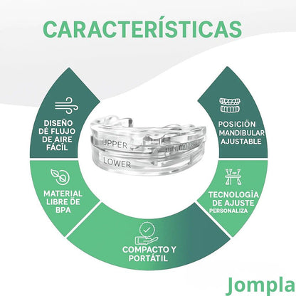 JOMPLA® La solución definitiva para acabar con los ronquidos