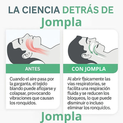 JOMPLA® La solución definitiva para acabar con los ronquidos